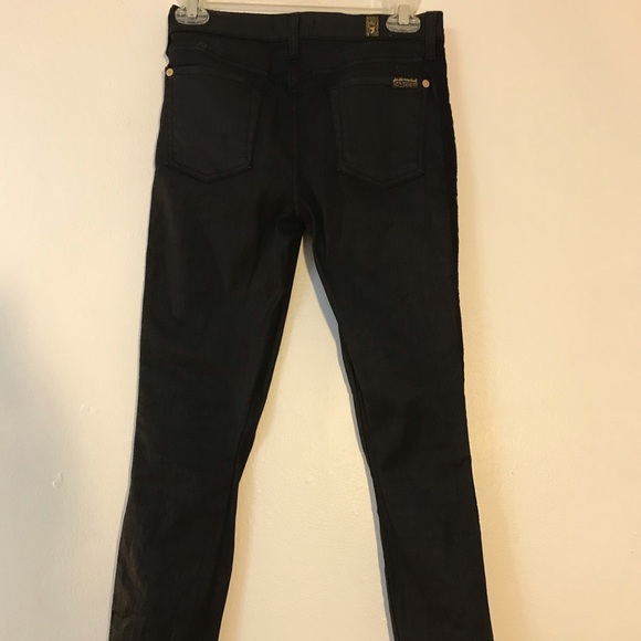 7 For All Mankind Lace Stripe Stretch Jean - Picture 4 of 5